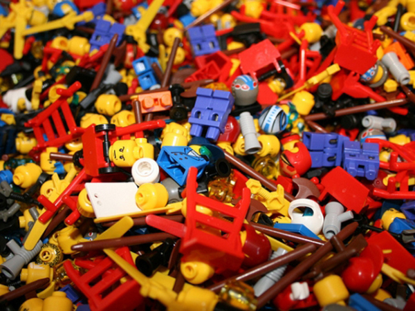 Legos
Brickrecycler will take all those old Legos just sitting around your attic and donate them to foster children.