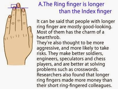 luister registreren baai When Your Ring Finger Is Longer Than Your Index Finger. - Gallery