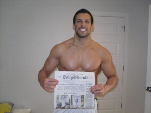 #1 Drew Manning   Drew Manning is a personal trainer who wanted to prove that anyone can get fit.