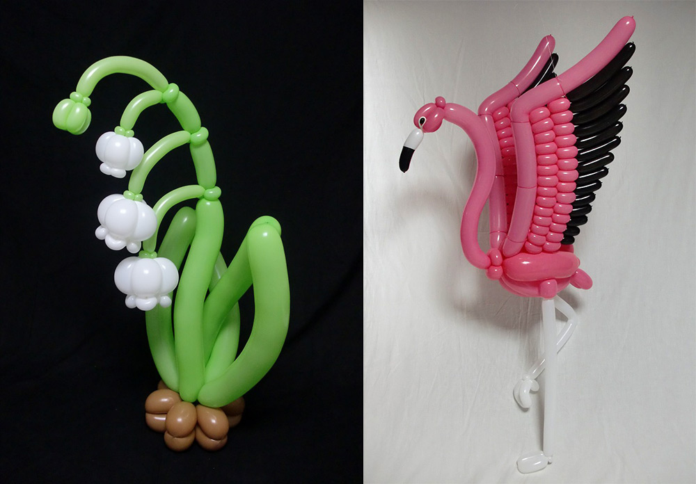 Incredible Balloon Sculptures of Animals and Insects by Masayosh