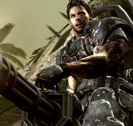 Chris Redfield (Resident Evil). Not one of my preffered male characters.