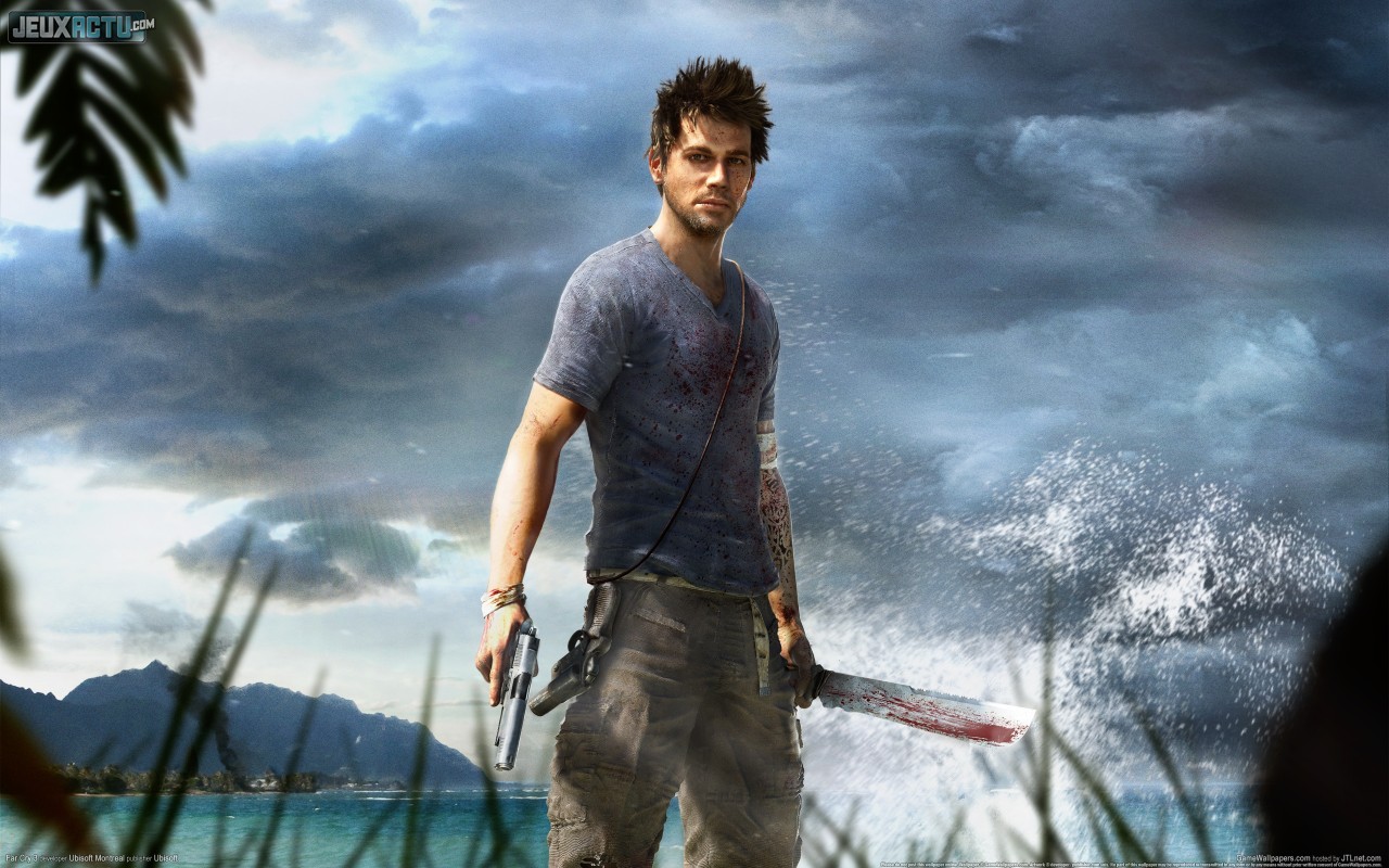 Jason Brody (Far Cry 3). He seems alright enough to put on this list :P