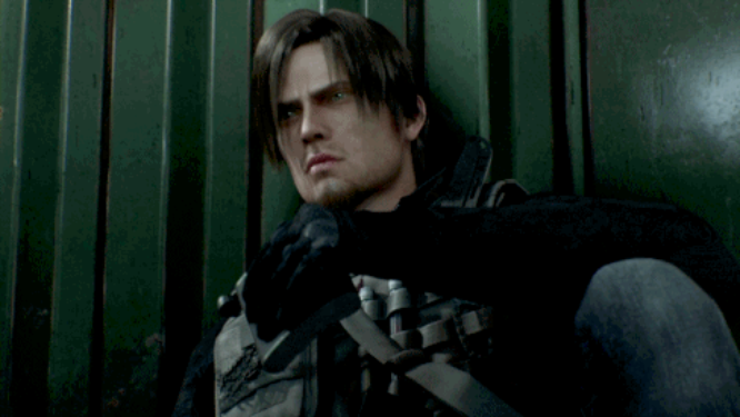 Leon Scott Kennedy (Resident Evil). He's not one of my preferred hotties, and I haven't played any of the Resident Evil games (yet), but many female gamers go nuts over him.