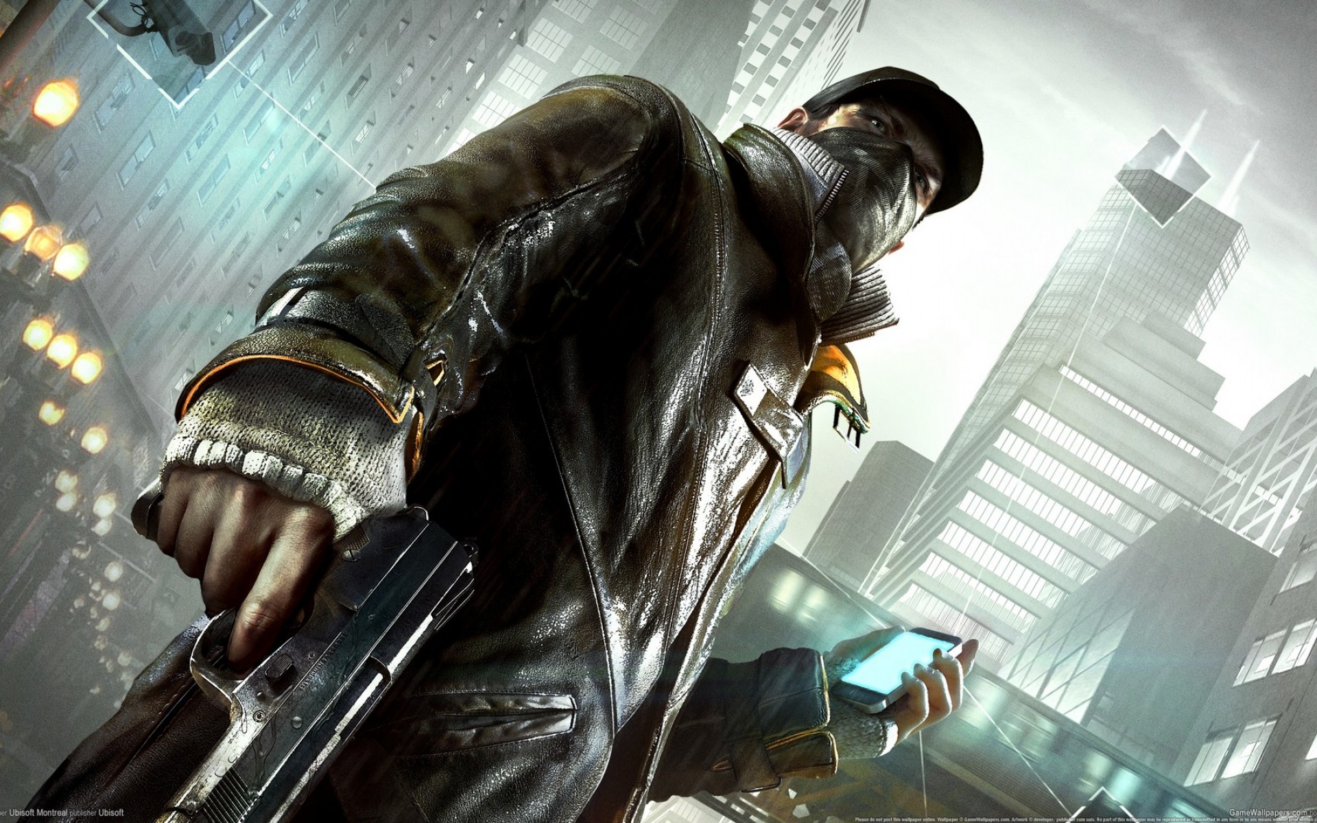 Aiden Pearce (WATCH_DOGS). He's badass, and you know it. I think this is the only time a chick would be okay with her guy having his phone in his hand all the time xD