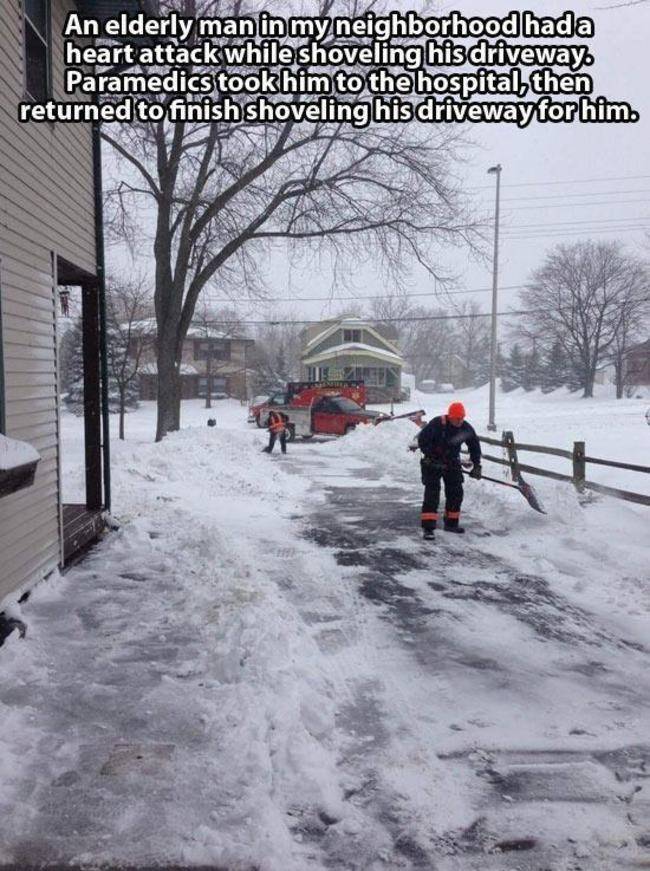 These awesome paramedics who came back and went above and beyond