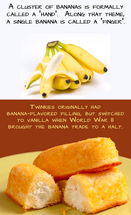 Some fun food facts