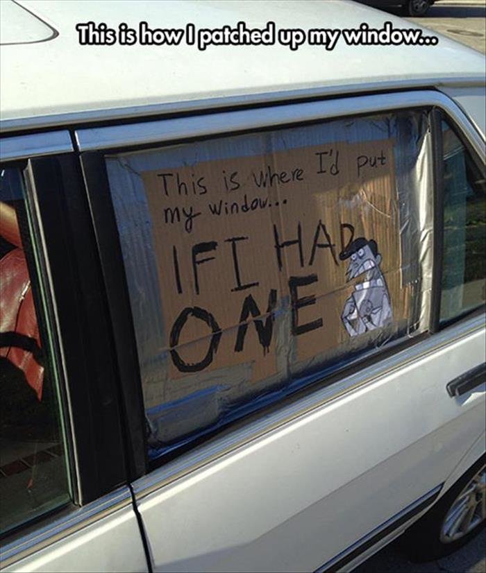 fairly oddparents dinkleberg memes - This is how I patched up my window.co This is where Id put my Window... Ift Har One