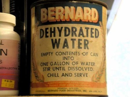 dehydrated water - Bernard Dehydrated Water N S Empty Contents Of Can Into One Gallon Of Water Stir Until Dissolved. Chill And Serve SoyaLect Benard Foco Industries, Inc