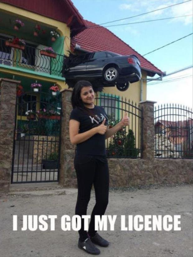 just got my license - I Just Got My Licence
