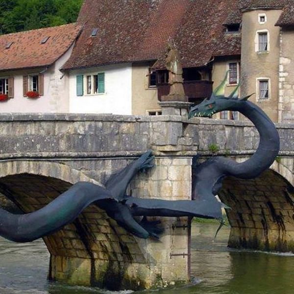bridge of doubs and porte saint-jean