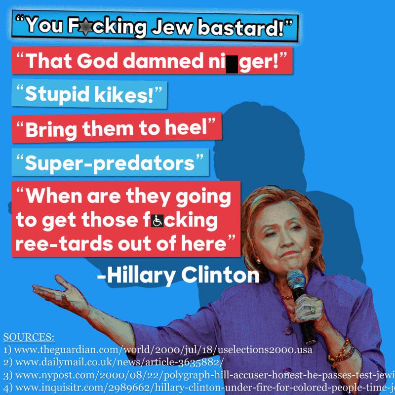 She likes to call Trump and his supporters and the alt-right racist but she and HER SUPPORTERS are the only one acting racist. Black people she is using you. You don't have to vote Trump but my god why would you continue to vote for a party that has done nothing for you?