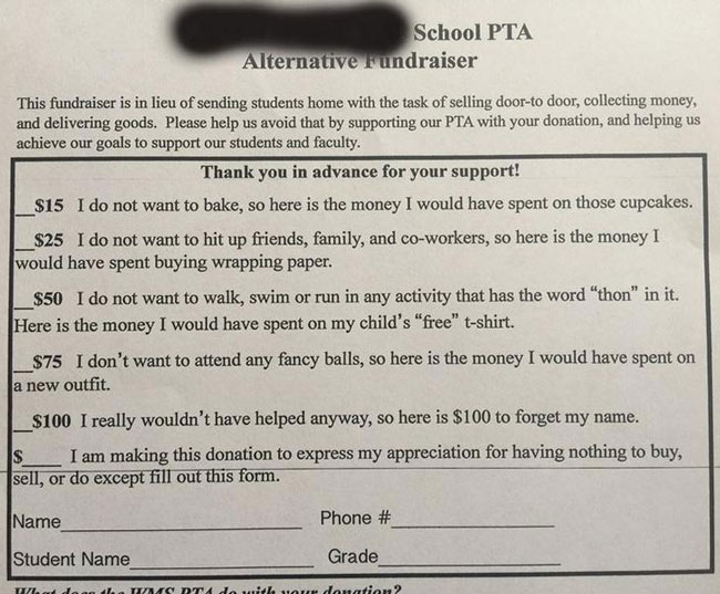 pta fundraising letter - School Pta Alternative Fundraiser This fundraiser is in lieu of sending students home with the task of selling doorto door, collecting money, and delivering goods. Please help us avoid that by supporting our Pta with your donation