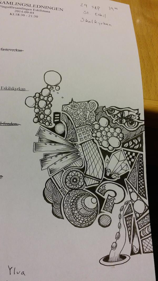 Who Takes Notes When You Can Just Doodle?