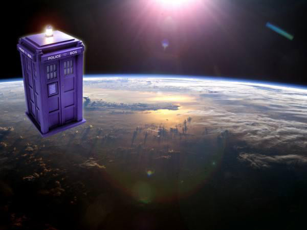 Orbiting Tardis:
3,231 fans of Doctor Who contributed $88,880 to send a Tardis (the Doctor’s time traveling phone booth) into real-life outer space. How exactly is this going to work?