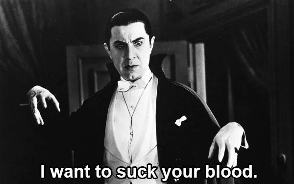 This was never said in the movie “Dracula.”