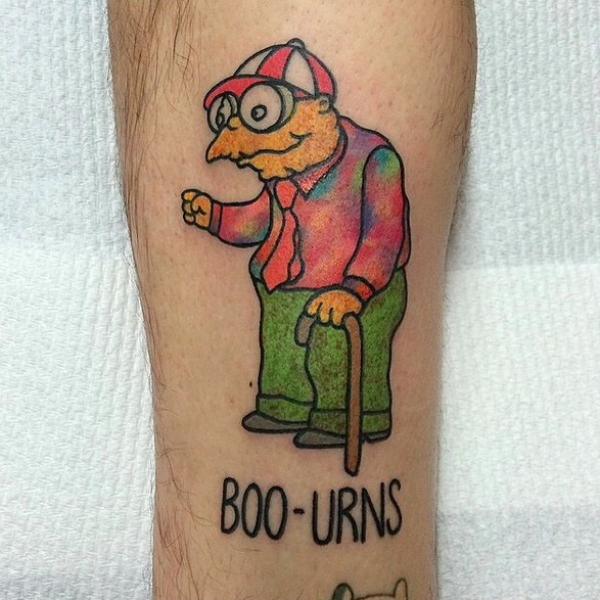30 Amazing Simpsons Tattoos