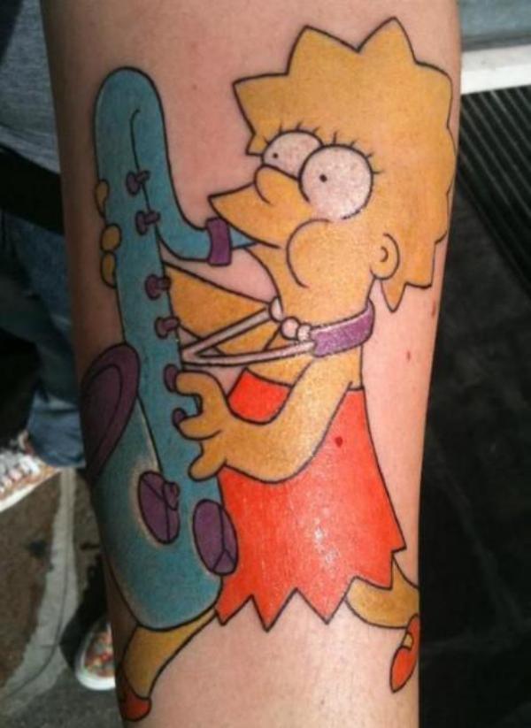 30 Amazing Simpsons Tattoos
