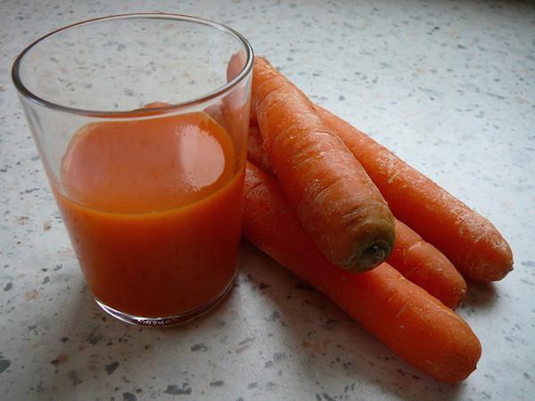 fermentation of carrot juice