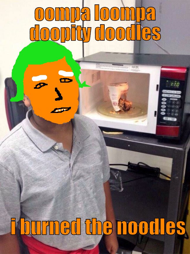 Doopity Denis. See the dankest oompa loompa memes <a href="https://cheezburger.com/8048901/these-trending-oompa-loompa-memes-are-deliciously-dark">here</a>. 