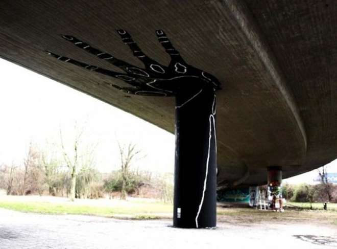 street art street art bridge