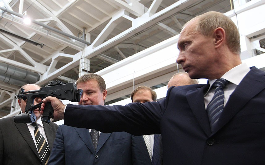 Putin shooting some more