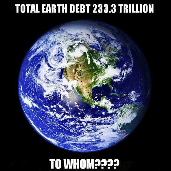 Savage meme pointing out the complexity of our debt driven monetary system.