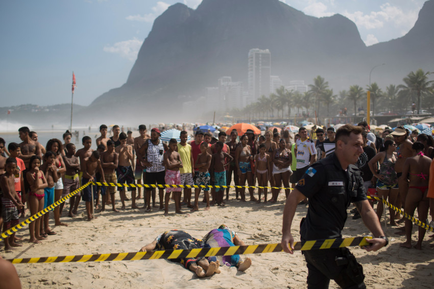 Dead Bodies: 
There have been multiple mutilated corpses to wash up on Rio’s beaches in recent months. The shocking part is that these bodies have shown up on the beaches where the volleyball events are set to be held. 
