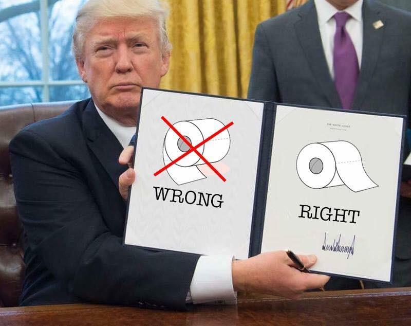 We Had A Photoshop Contest Of Trump Holding His Executive Order And The Submissions Are Hilarious