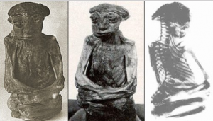 Strange mummy that no body understands what it is.