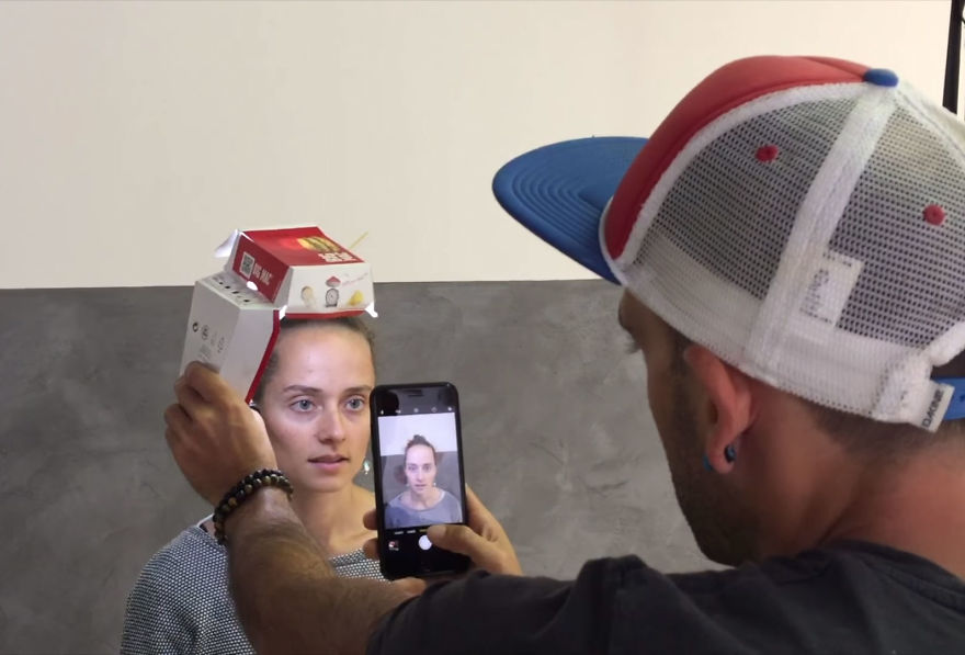 Photographer Uses A Big Mac Box And iPhone To Take Some Stunning Portraits
