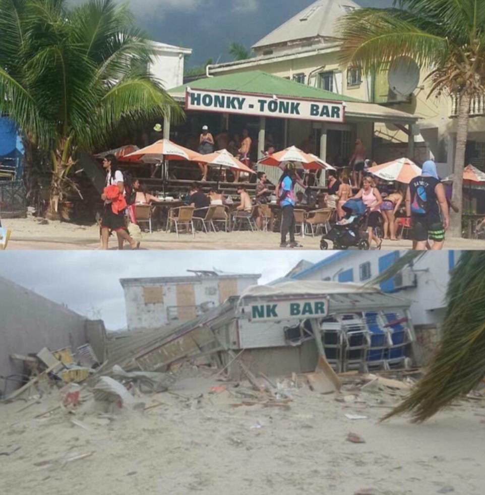 Before And After Photos Show The Destruction Already Caused By Hurricane Irma