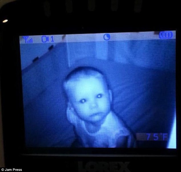 15 Scary Babies Caught On Their Crib Monitor