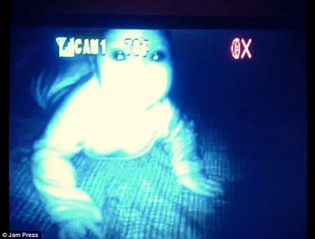 15 Scary Babies Caught On Their Crib Monitor