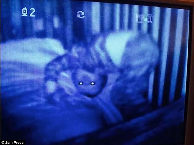 15 Scary Babies Caught On Their Crib Monitor