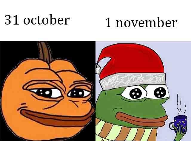 memes - christmas dank meme - 31 october 1 november