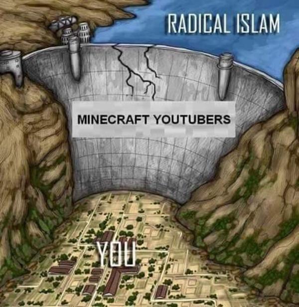 minecraft youtubers radical islam - Radical Islam Minecraft Youtubers