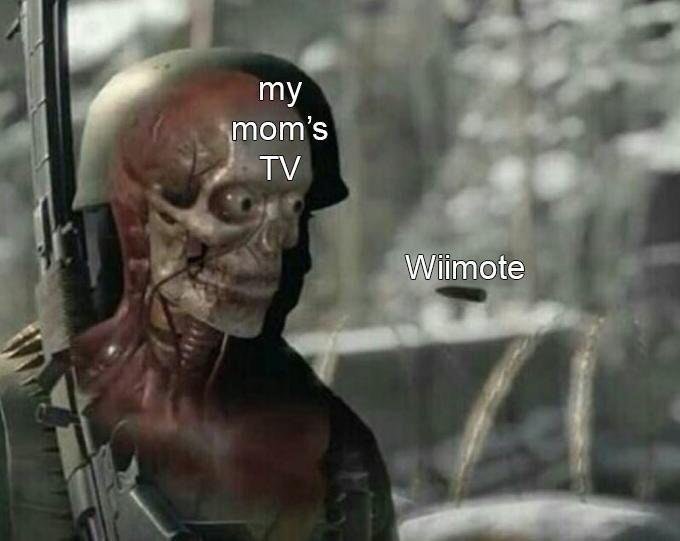 dank meme sniper elite 4 memes - my mom's Tv Wiimote