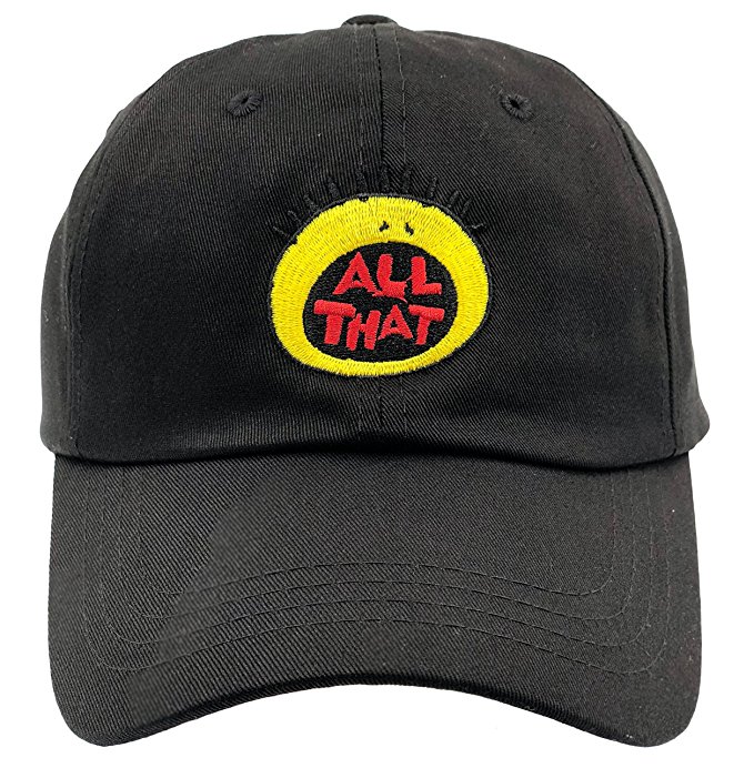 This All That Snapback Dad hat is the perfect retro look for summer.  <br/><br/> You can pick this up at  <a href="https://amzn.to/2L7pk3g">Amazon for about $12.99</a>.