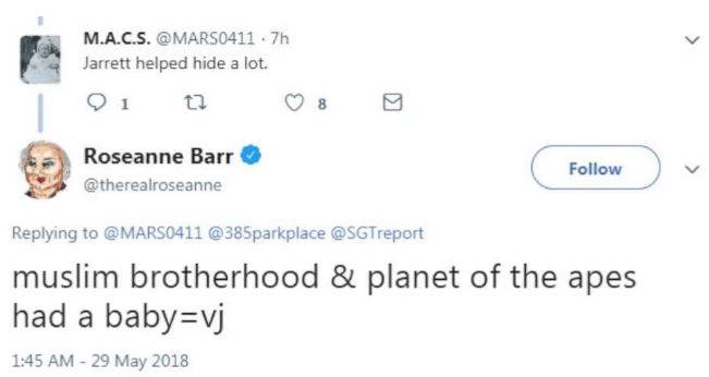 8 Roseanne Tweets That Are Bat Shit Crazy