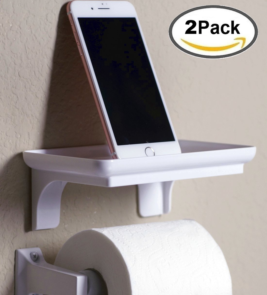 Don't get caught in the bathroom without a phone rest ever again. We all spend hours scrolling memes on the toilet so why not do it the right way.  <br/><br/> You can pick this up at  <a href="https://amzn.to/2Nb5zse" target="_blank">Amazon for about $14.99</a>.