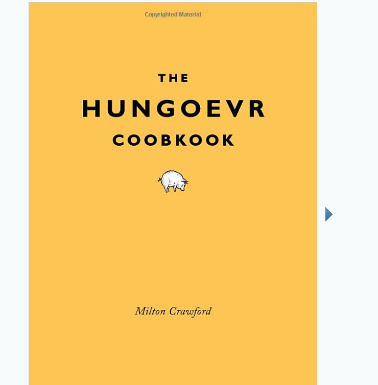 The only cookbook a man needs is the, <a href="https://amzn.to/2wq1TMz" target="_blank">Hungover Cookbook</a>. Stop making beans and bananas for breakfast and make a bowl of waffles instead. 