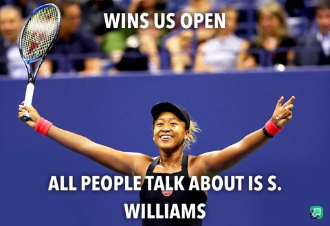 us open naomi osaka - Wins Us Open All People Talk About Is S. Williams