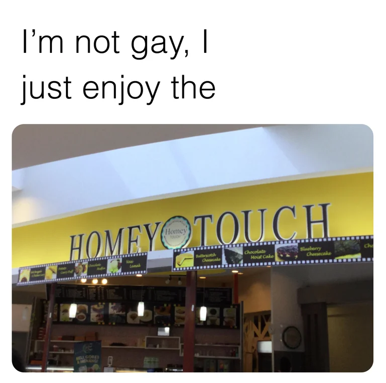 display advertising - I'm not gay, 1 just enjoy the Homeyotouch Law
