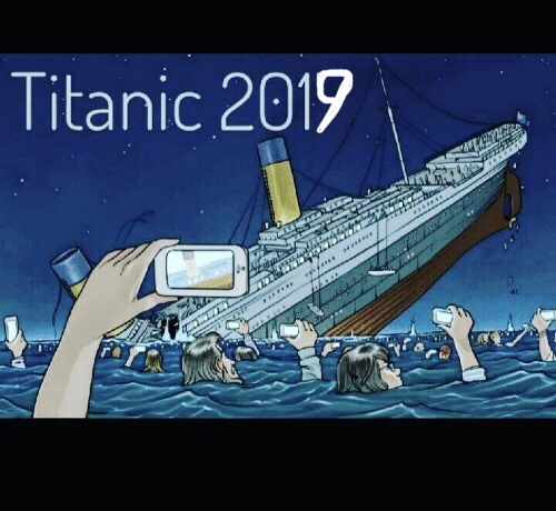 if the titanic sank today - Titanic 2019