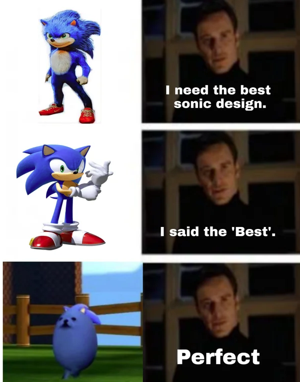 ball - I need the best sonic design. I said the 'Best'. Perfect