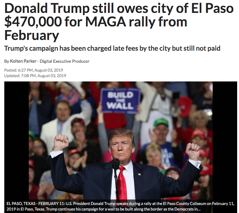 https://www.ksat.com/news/donald-trump-still-owes-city-of-el-paso-470000-for-maga-rally-from-february