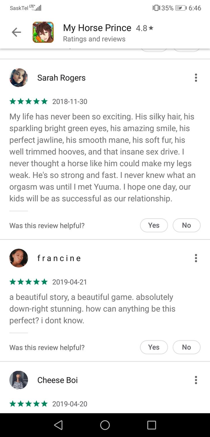 The Reviews For This Bizarre Bestiality Game Are All 5 Stars 