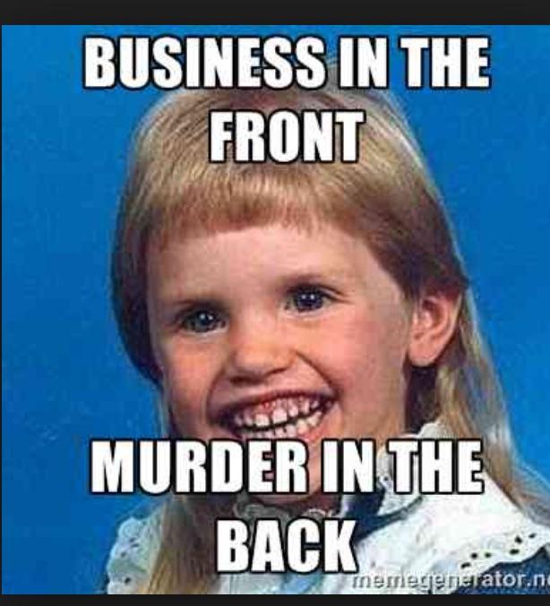 Creepy Mullet Girl Memes That Are Definitely Cursed - Wtf Gallery ...