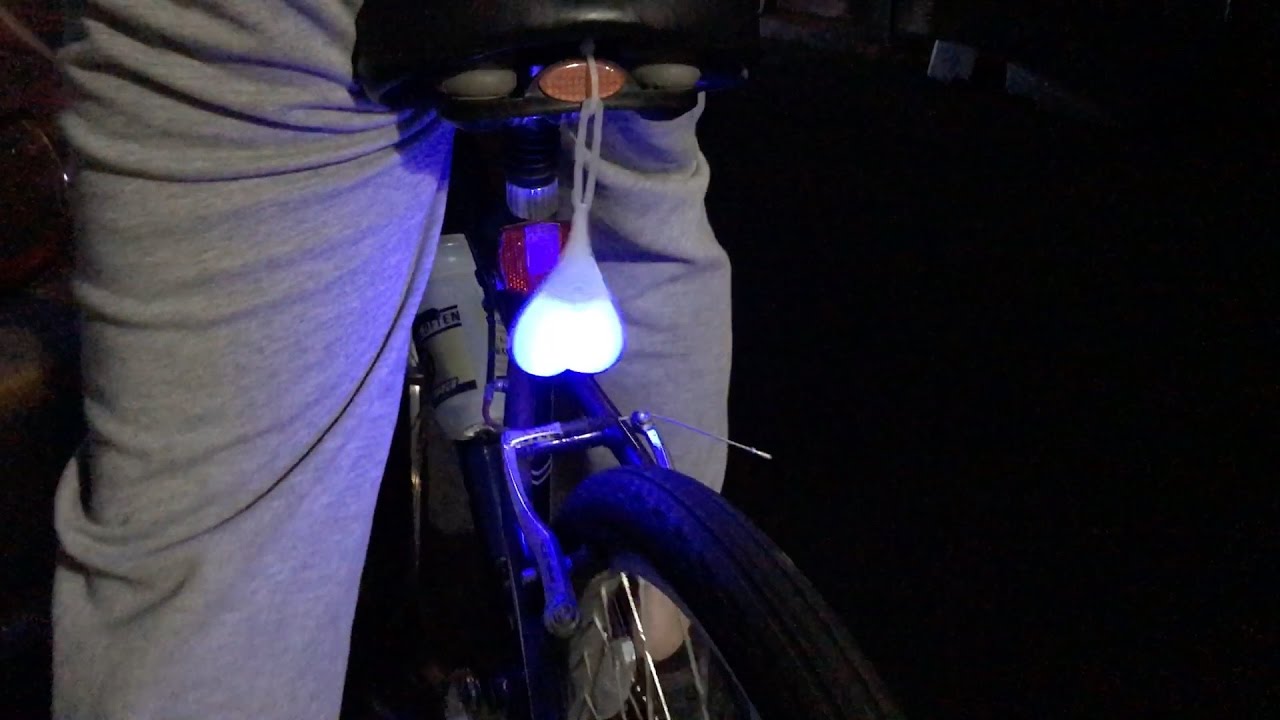 As the seasons change and day-light saving approaches, you'll need a bike light to keep you safe on those night rides home, so look no further than the <a href="https://amzn.to/2n6tnWz" target="_blank"><strong>Heart Shaped Bike Tail Light</strong></a>. They say "Heart Shaped" but we really know what they mean. So if you have a sense of humor of the balls big enough to pull of this one, it can be yours for just $10.99. 