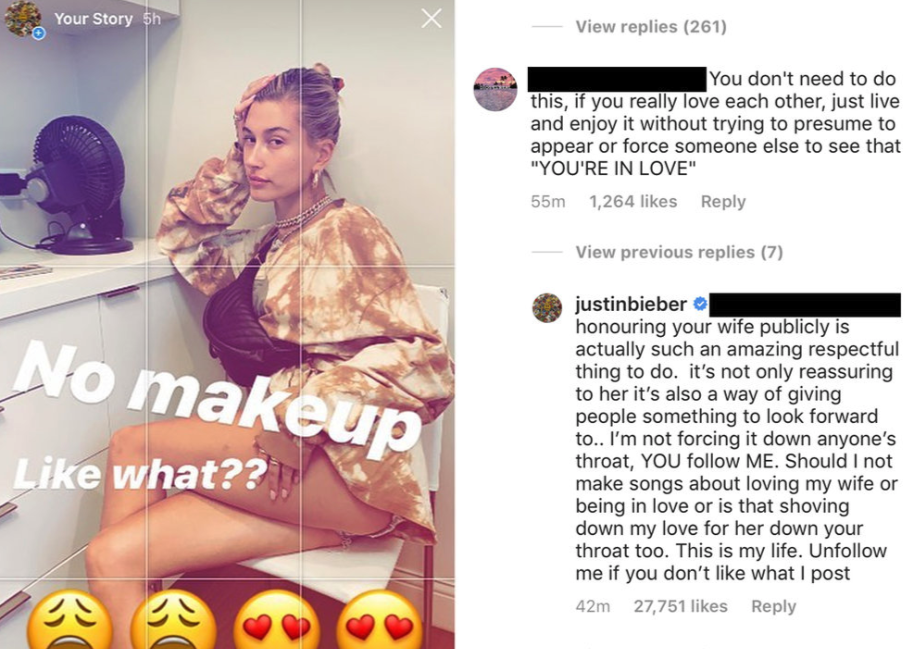 justin bieber makeup - Your Story 5h View replies 261 You don't need to do this, if you really love each other, just live and enjoy it without trying to presume to appear or force someone else to see that "You'Re In Love" 55m 1,264 View previous replies 7